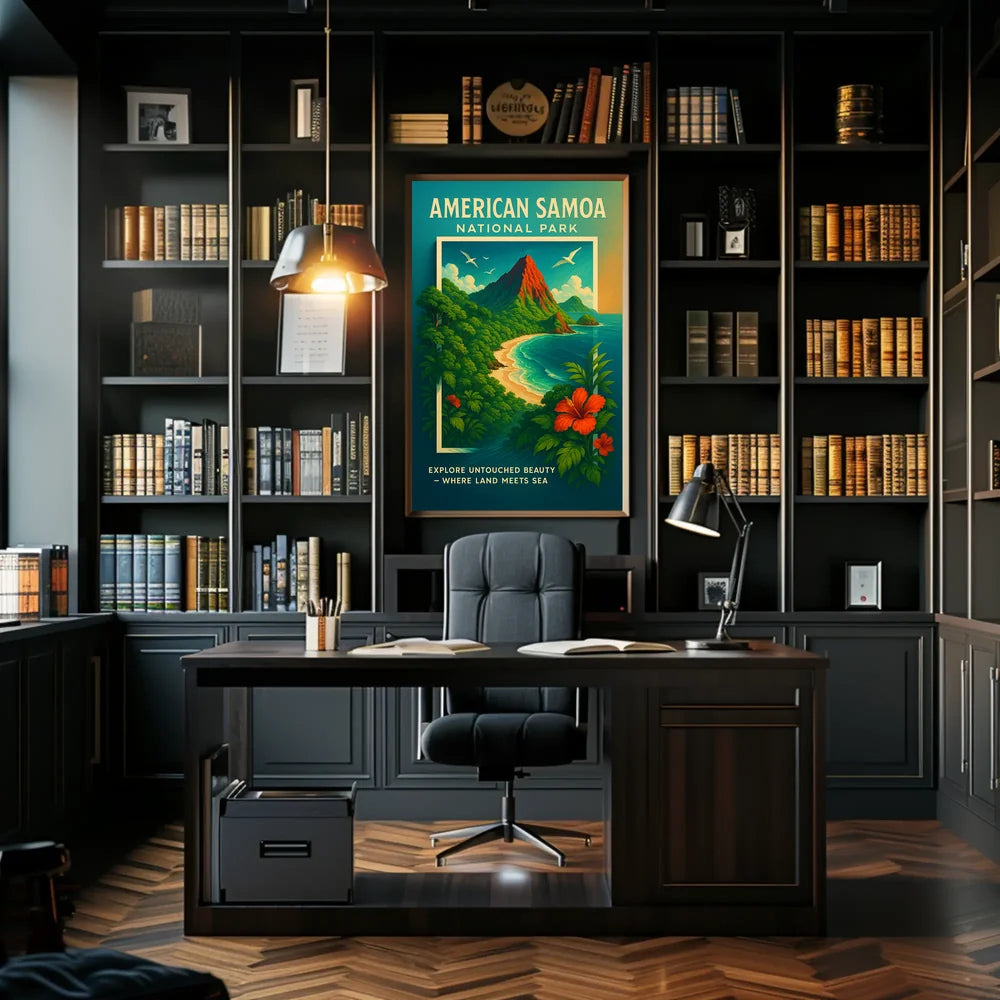 Explore Untouched Beauty National Park Travel Poster