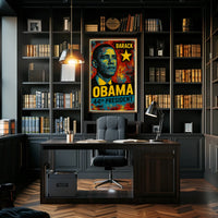 Barack Obama 44th President of the United States Graffiti Pop Art Poster