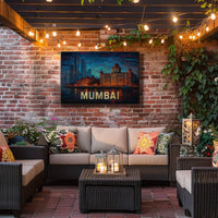 Mumbai Skyline Art Poster