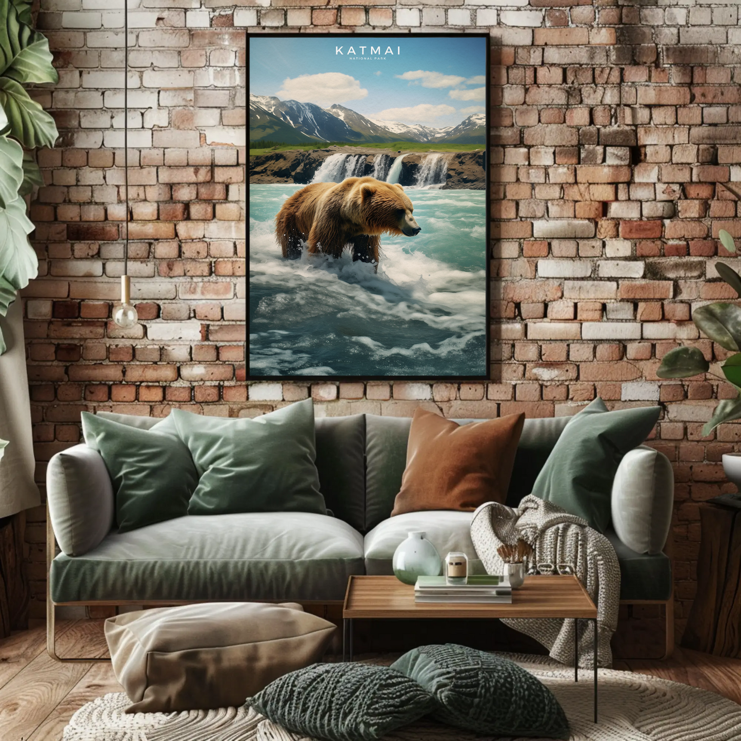 Katmai National Park Poster