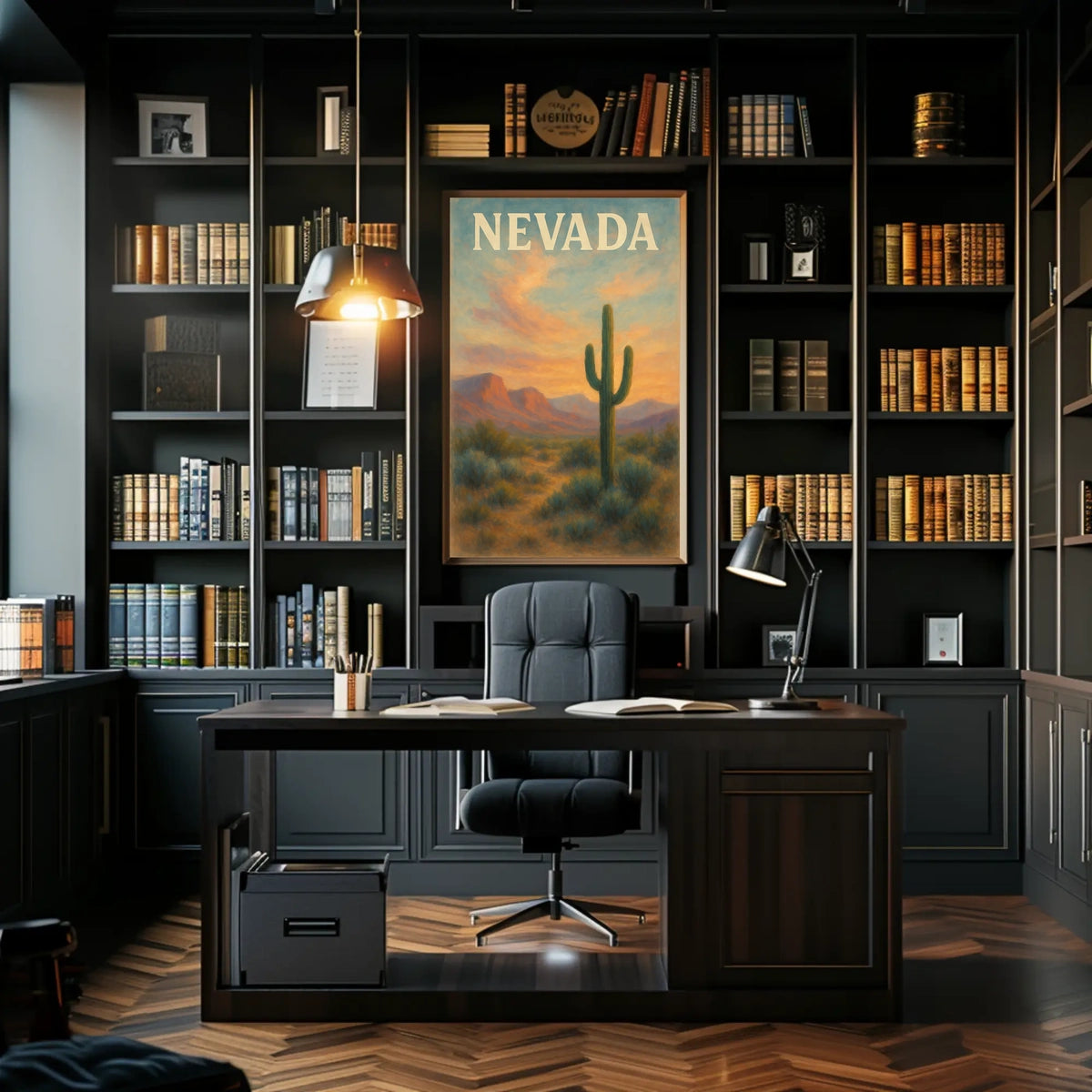 Nevada Sunset Poster