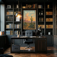 Nevada Sunset Poster
