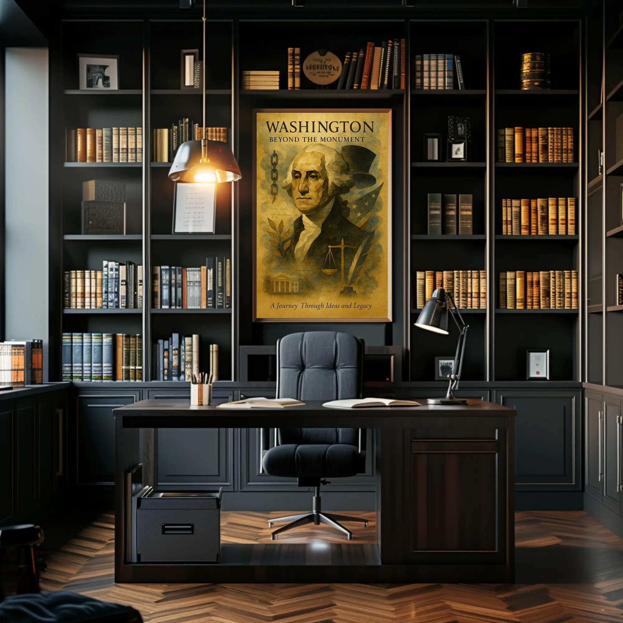 Washington Beyond the Monument Poster PosterGoat