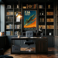 F-5A Freedom Fighter Poster PosterGoat