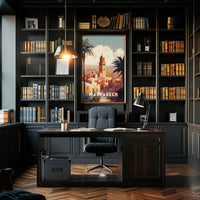 Marrakech Travel Poster