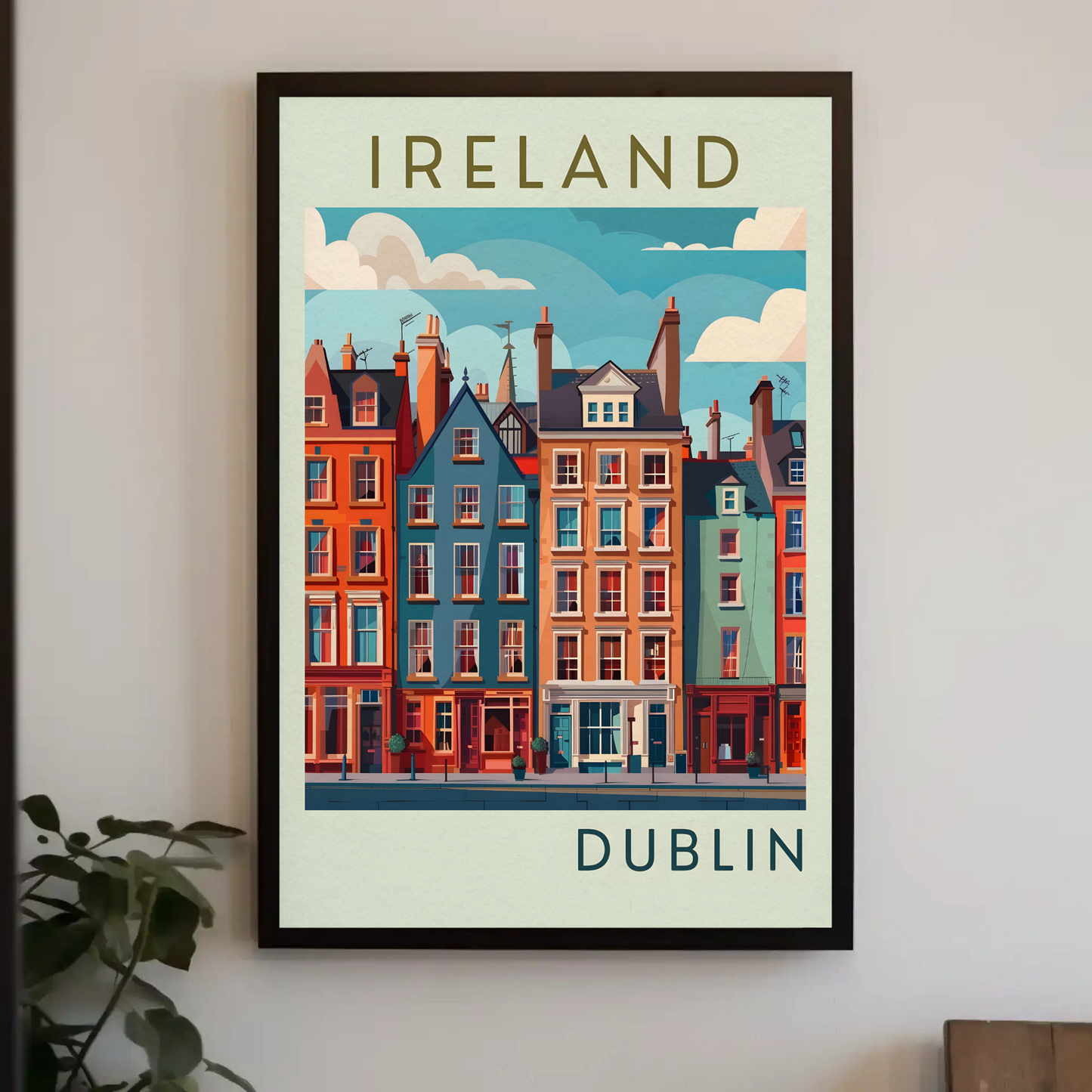 Vintage Poster - Ireland Dublin