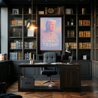 American Spirit Visionary Trump Surrealism Poster