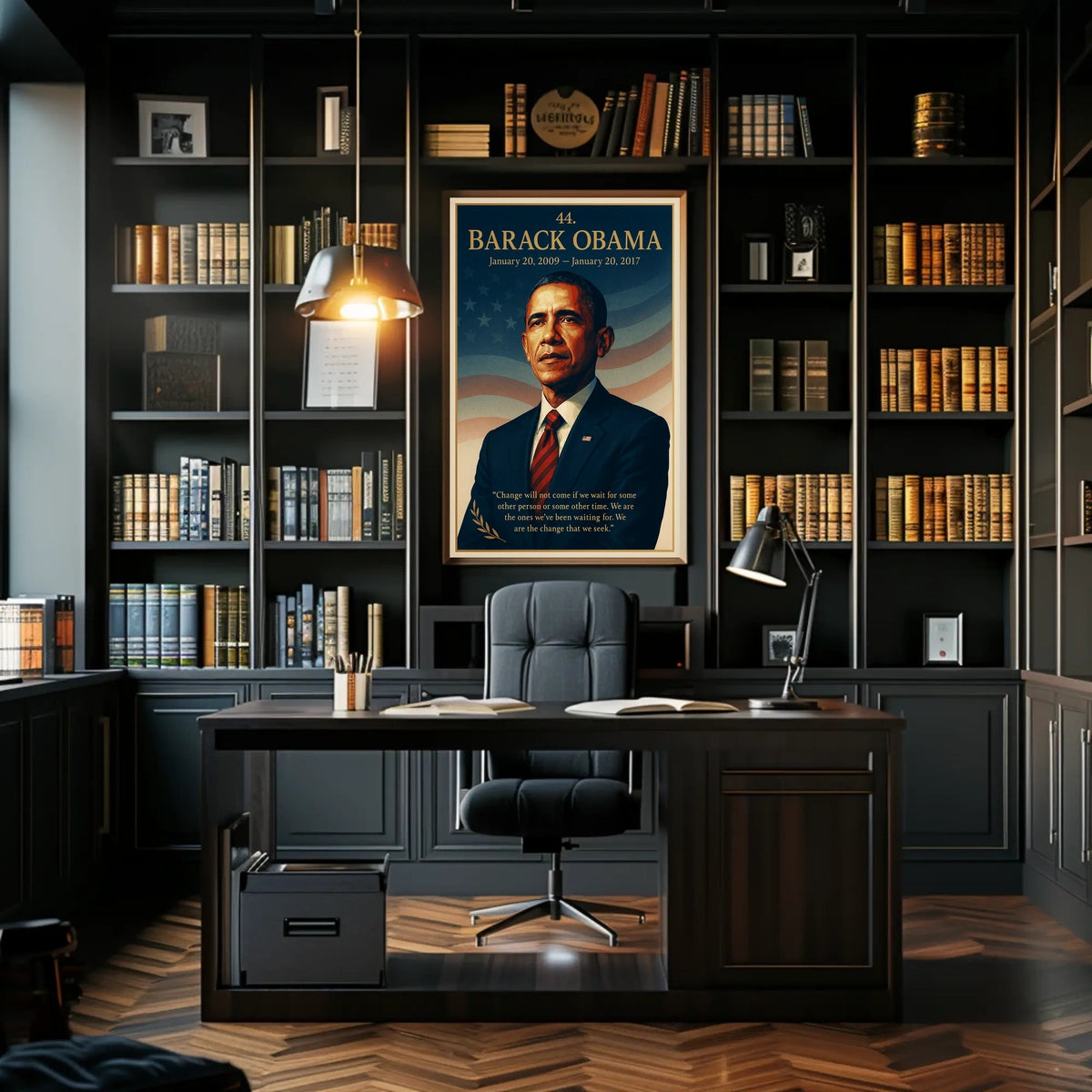 Barack Obama 44th President Political Poster