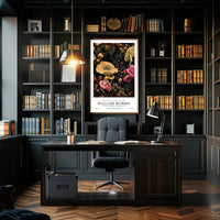 William Morris Cotton Prints Exhibition Poster