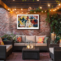 Wassily Kandinsky "Oriental 1909" Poster