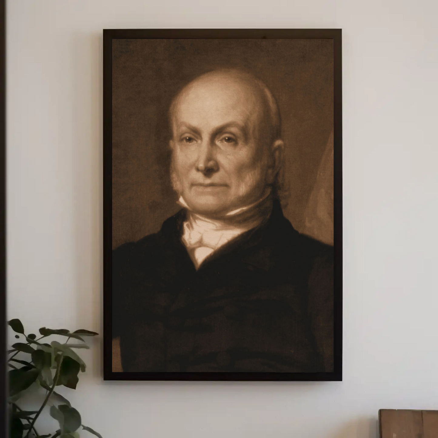 John Quincy Adams 6th President Sepia Photo