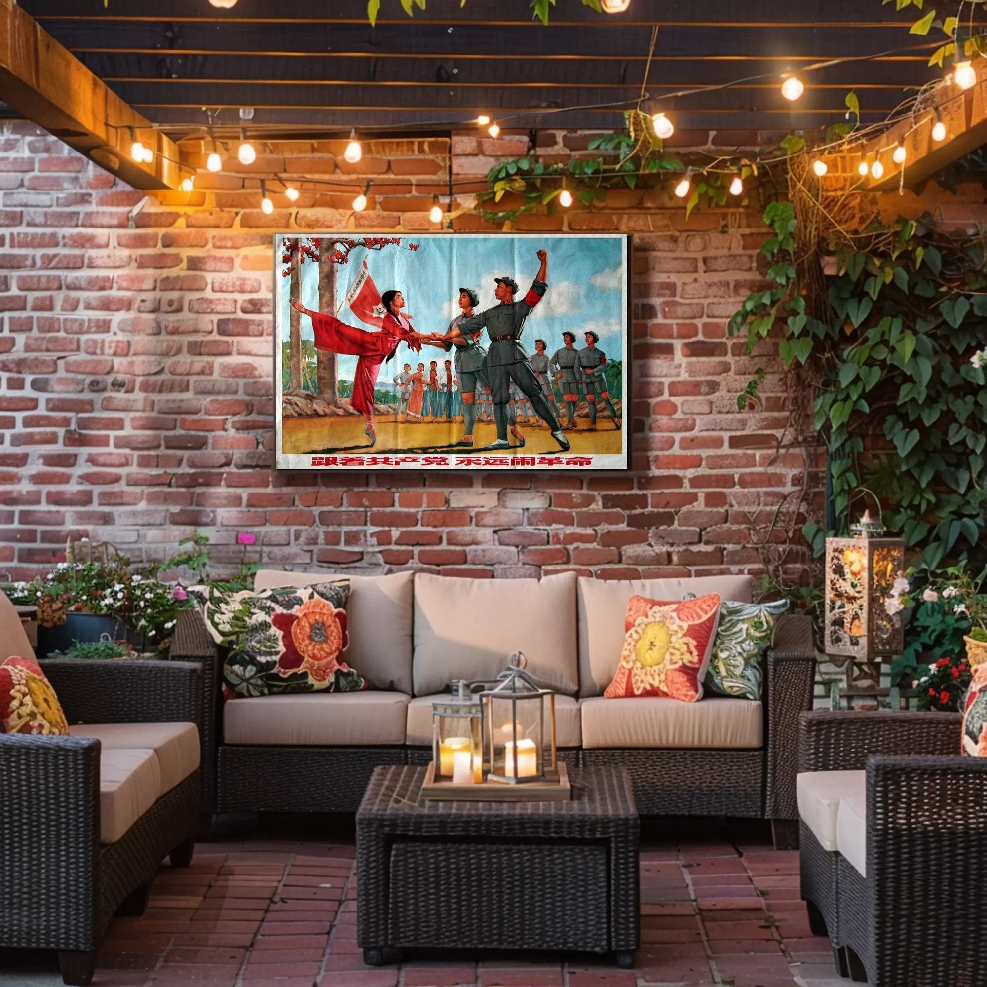 Revolutionary Ballet Performance Poster