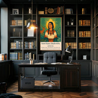 Saint Kateri Tekakwitha Poster PosterGoat