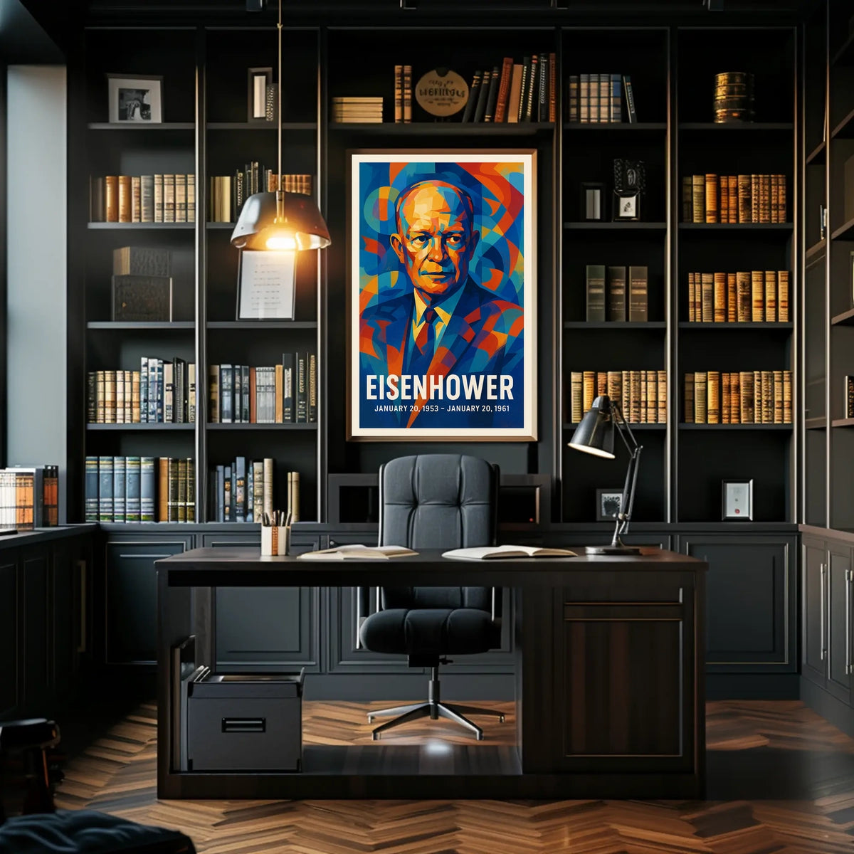Collector Vintage Eisenhower Travel Poster