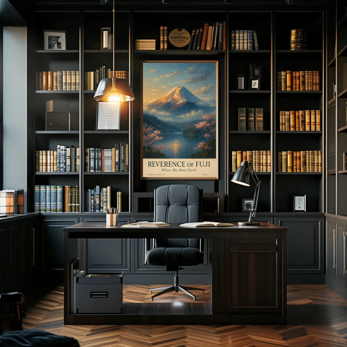 Reverence of Fuji Poster