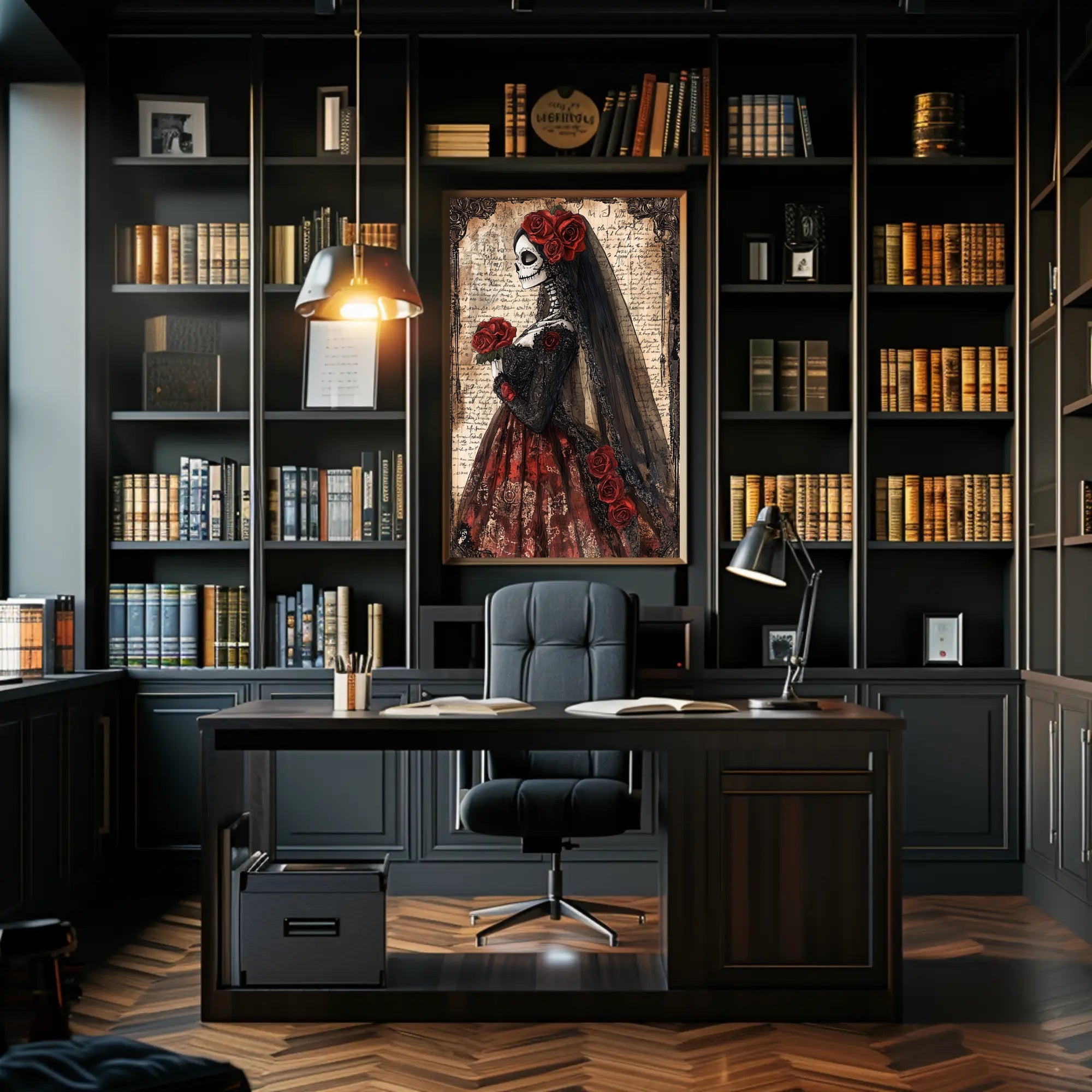 La Catrina Elegance Poster