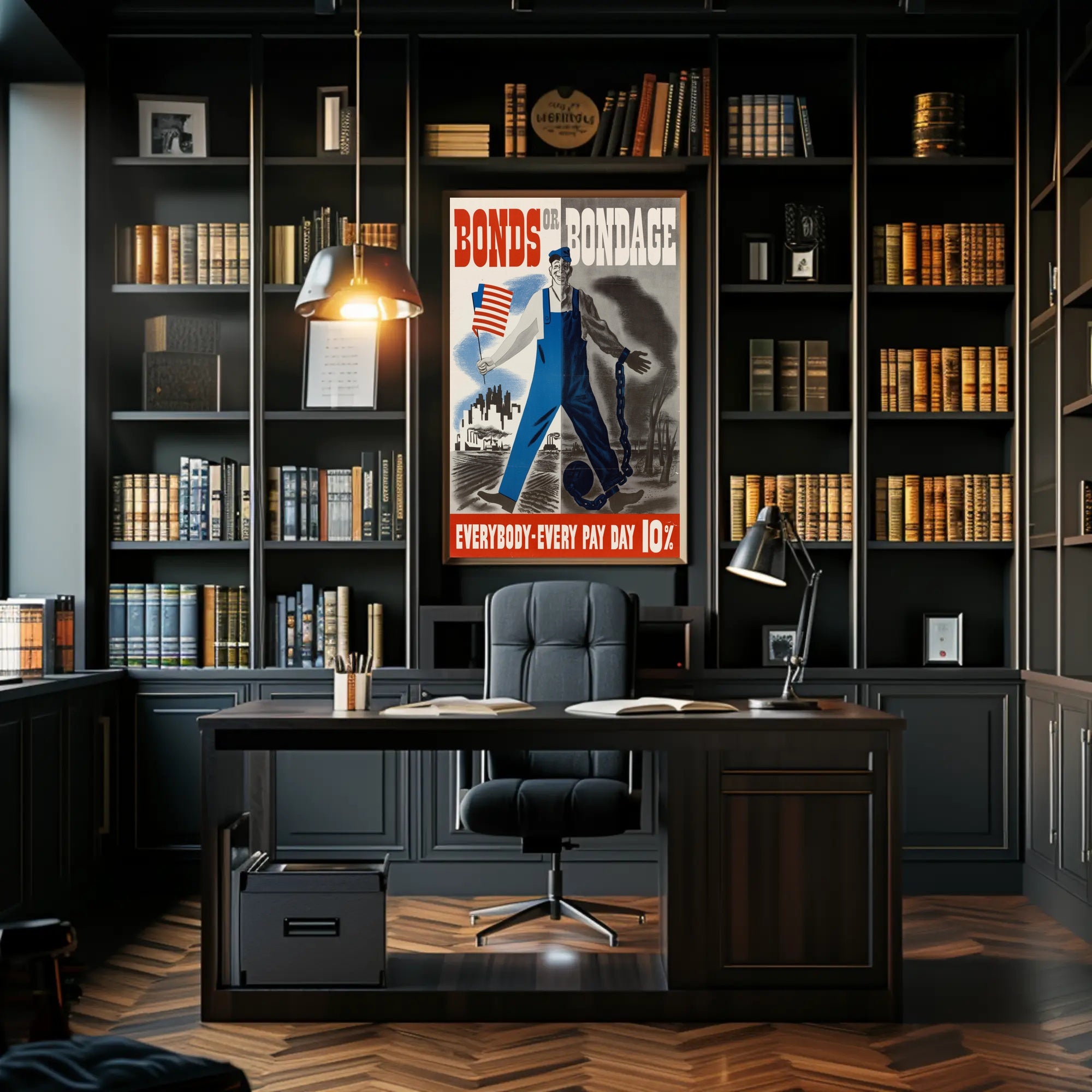 Bonds or Bondage Poster PosterGoat