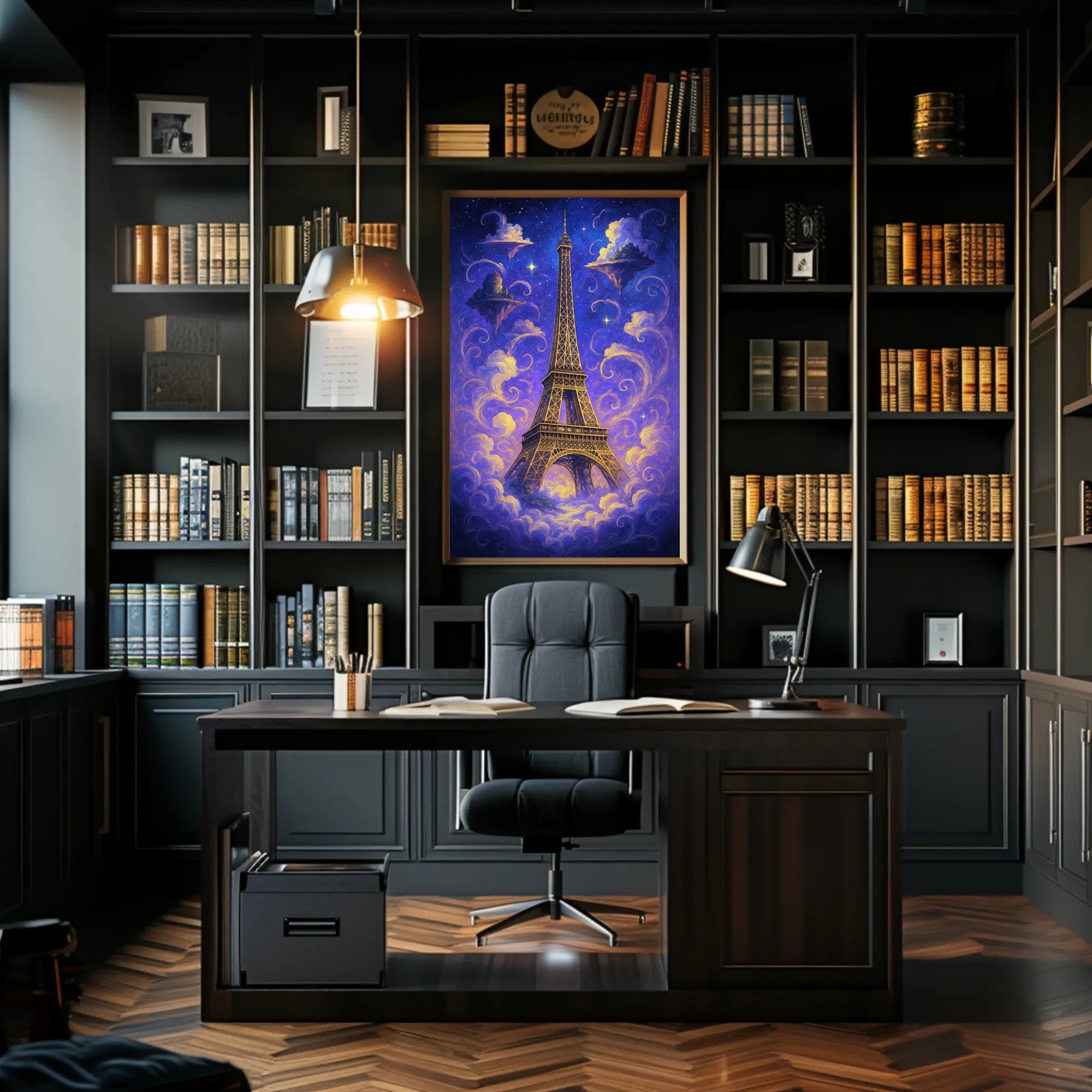 Dreamy Eiffel Tower Poster PosterGoat