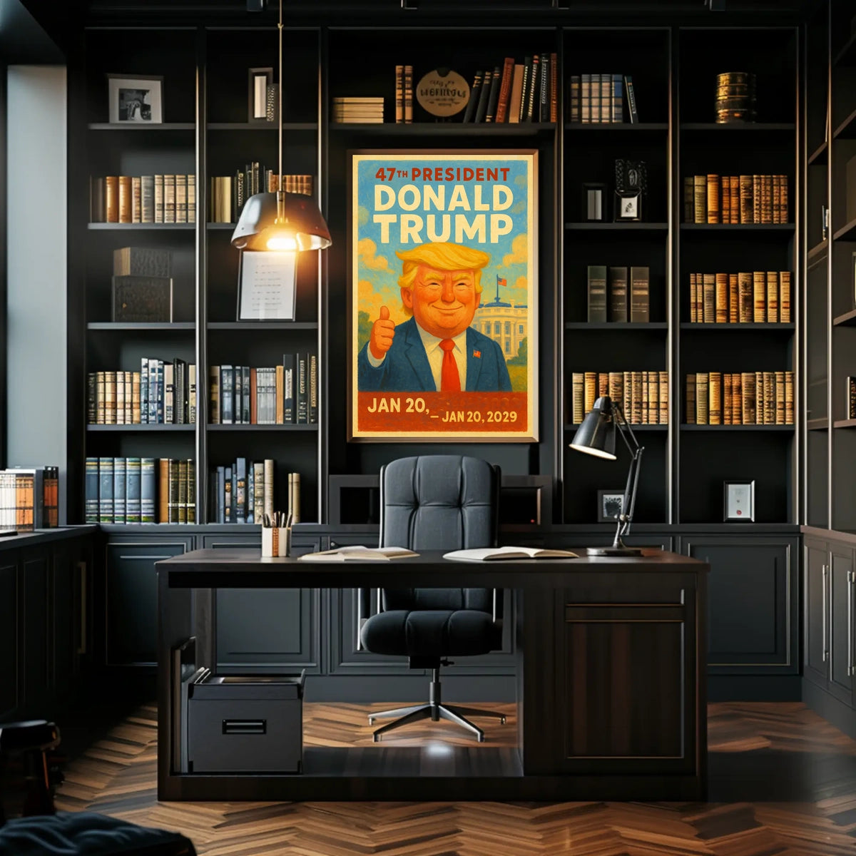 Donald Trump Vision of Prosperity Poster