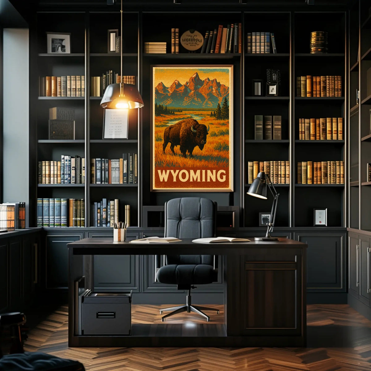 Wyoming Wilderness Poster