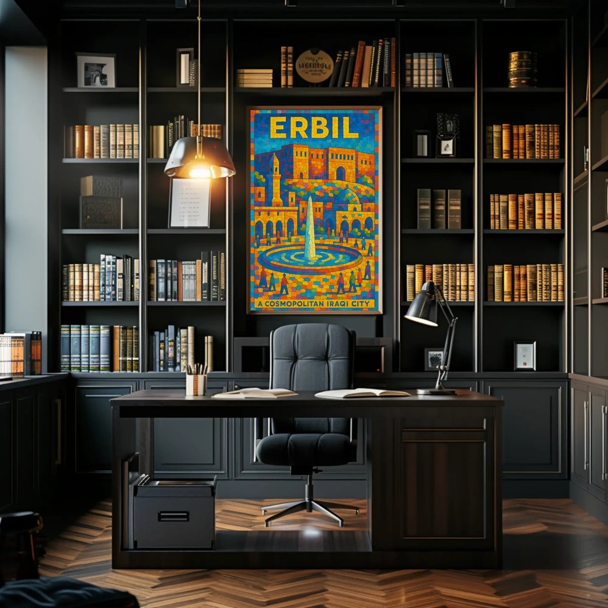 Erbil A Cosmopolitan Iraqi City Poster