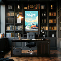 Let's Travel Poster PosterGoat