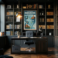 Discover Manchester, New Hampshire Poster PosterGoat