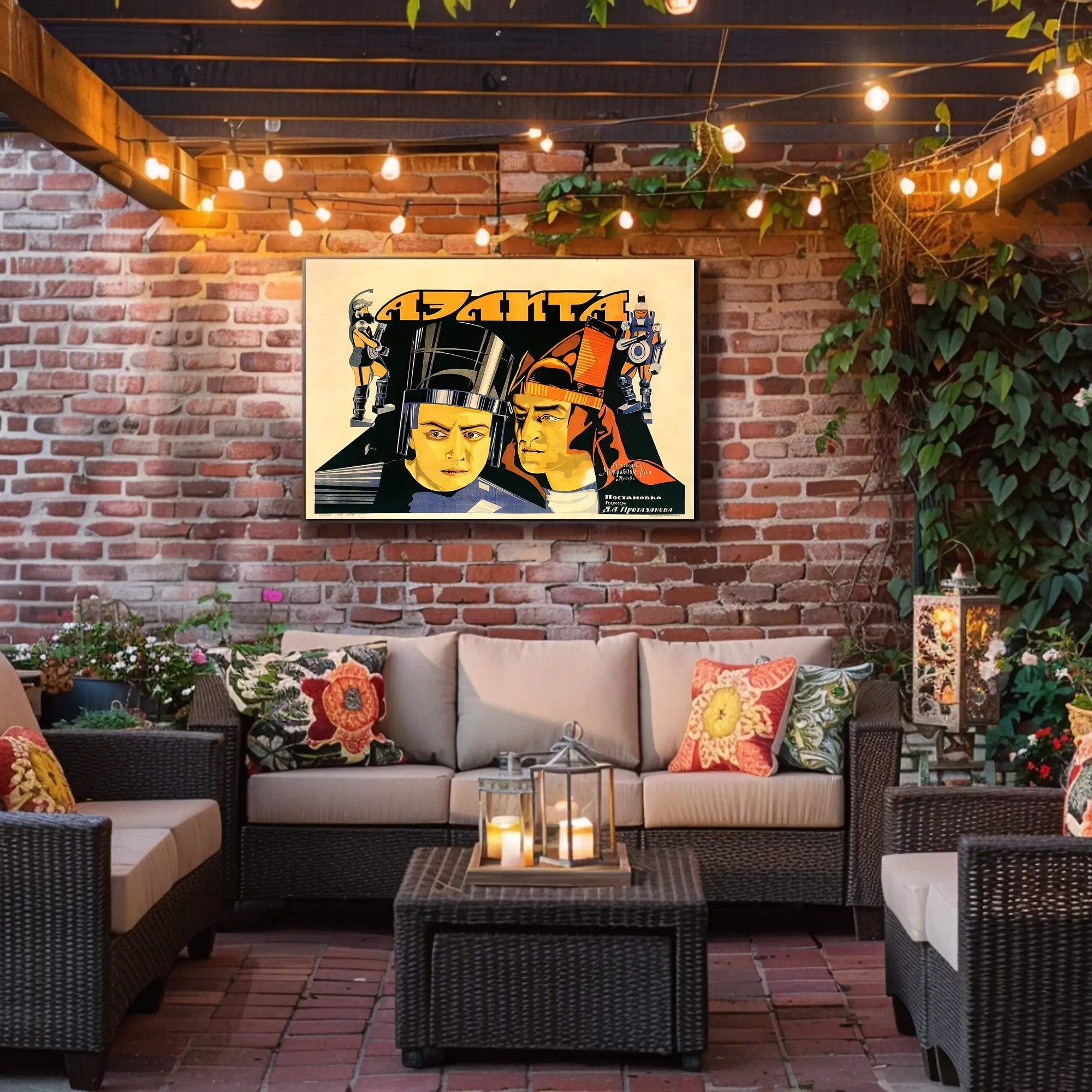 Aelita Queen of Mars Poster