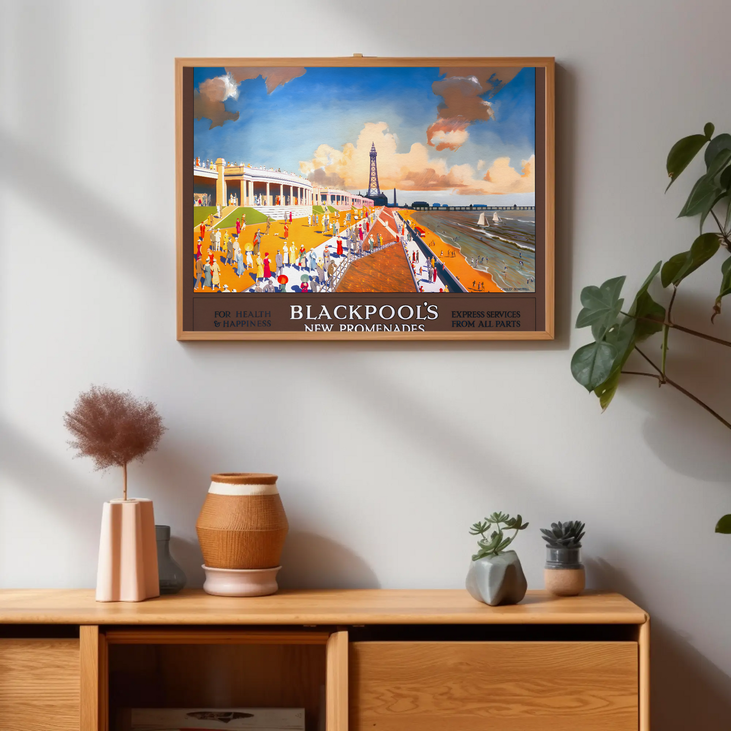 Blackpool New Promenades Poster