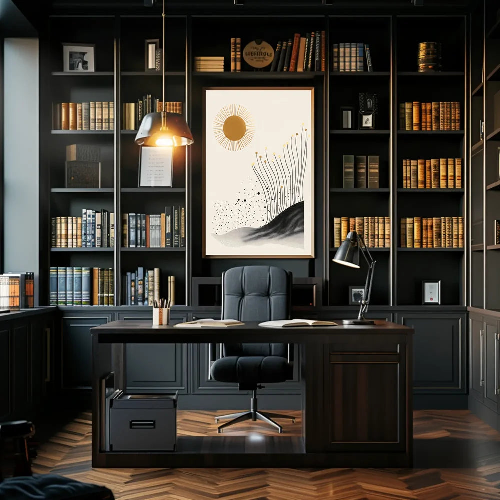 Vintage Victorian Era Adventure Scene Poster