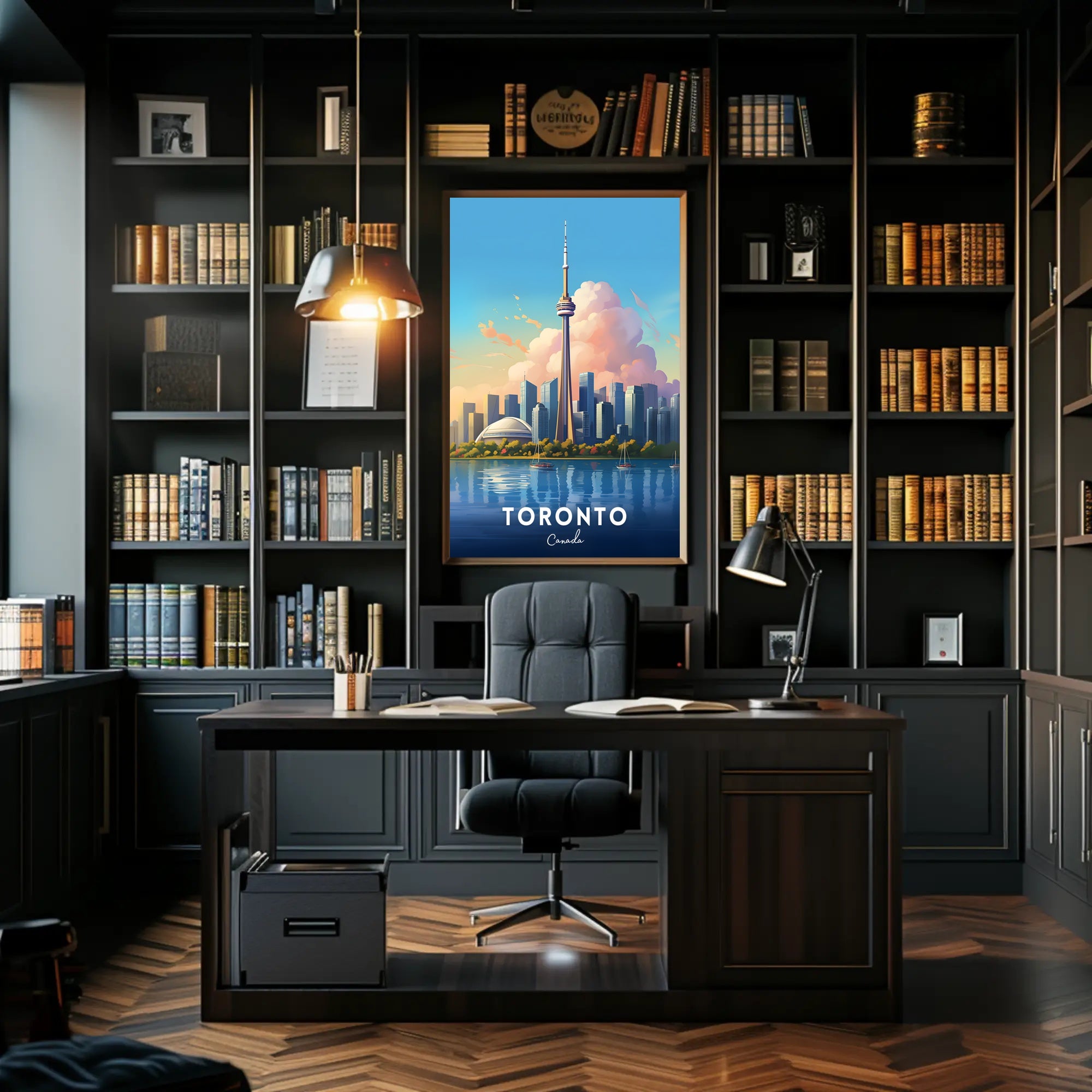 Toronto Skyline Poster