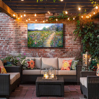 Serene Garden Pathway Poster