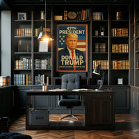 Donald Trump 47th President Poster