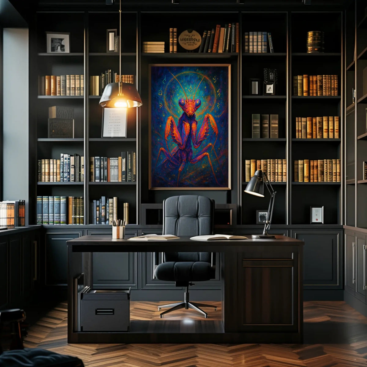 Cosmic Mantis Poster