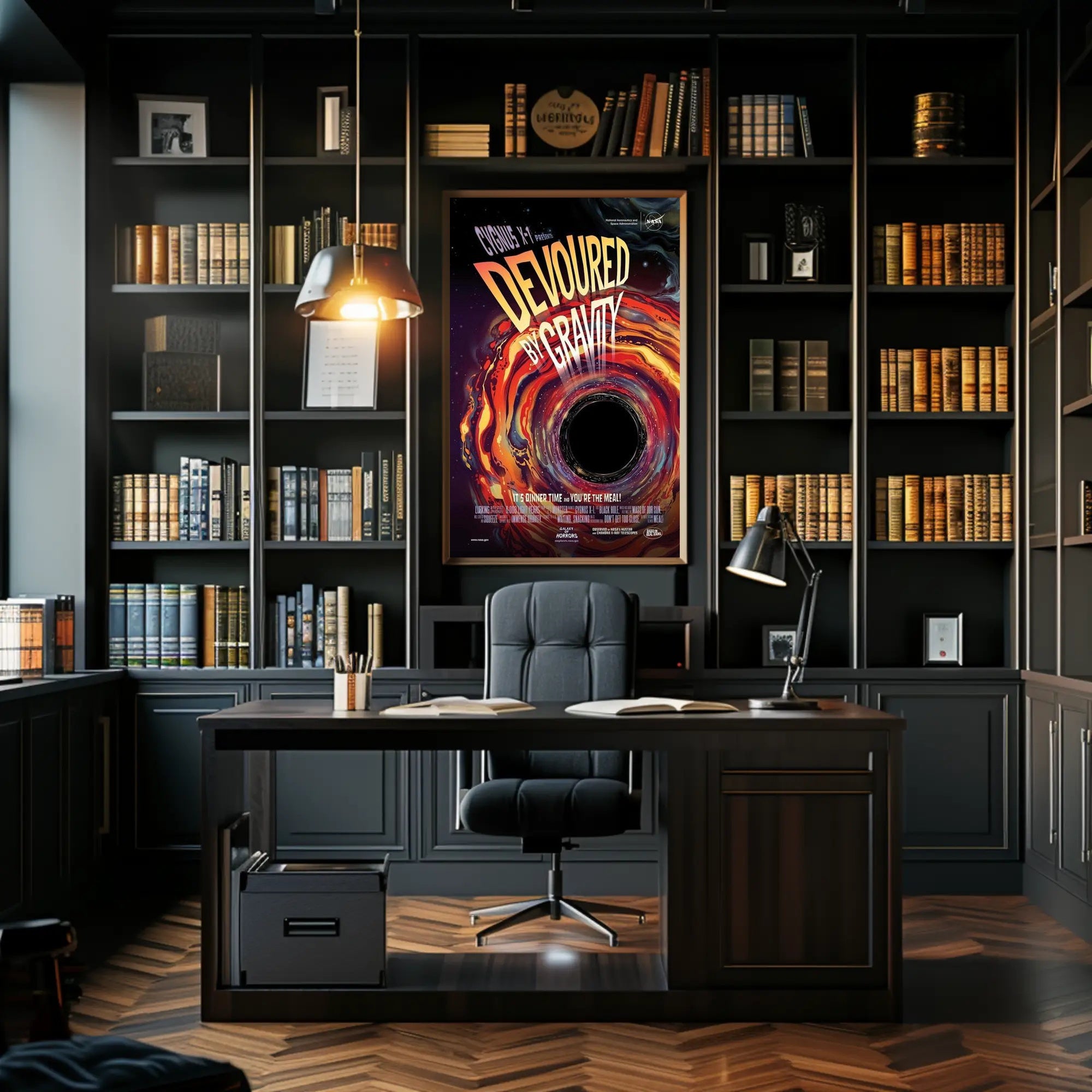 Devoured by Gravity Poster PosterGoat