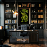 Alligator Alcatraz Poster PosterGoat