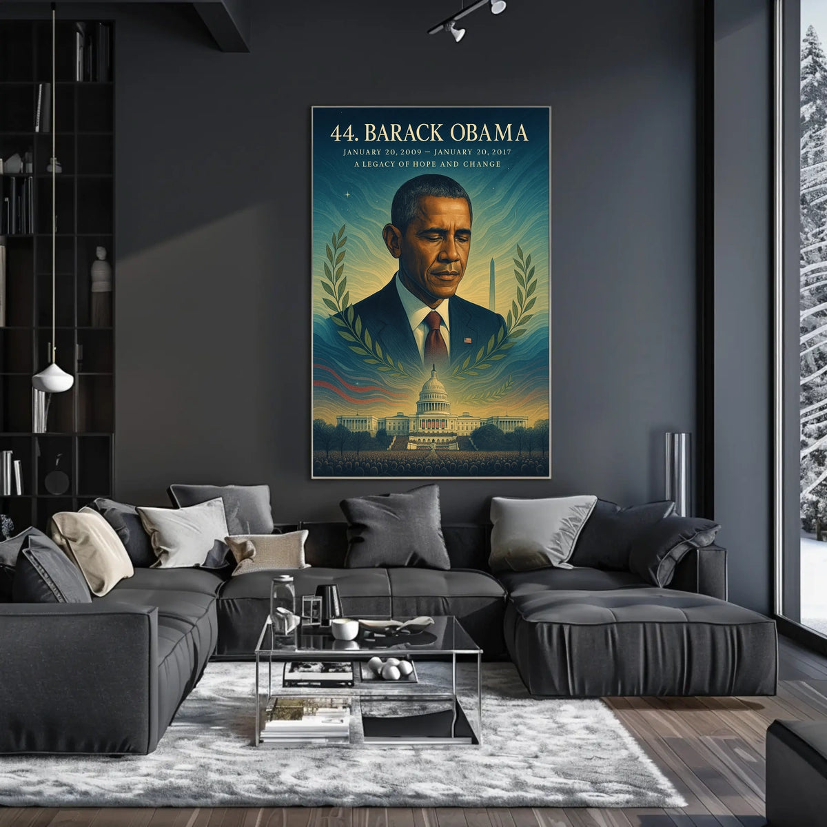 Legacy of Hope: Obama Era Presidential Poster