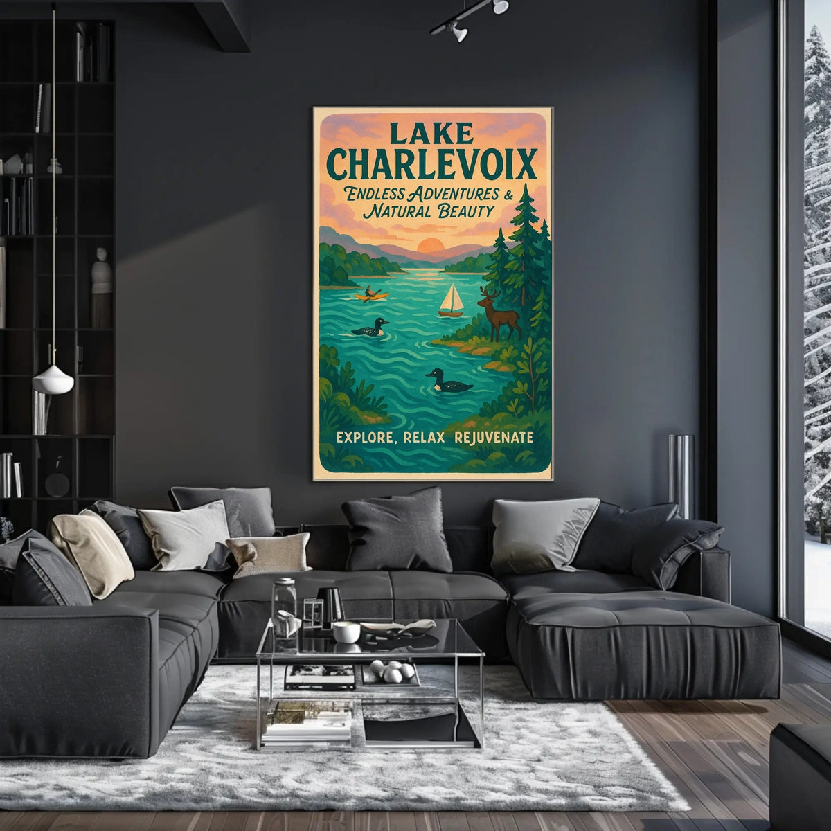 Lake Charlevoix Endless Adventures Poster