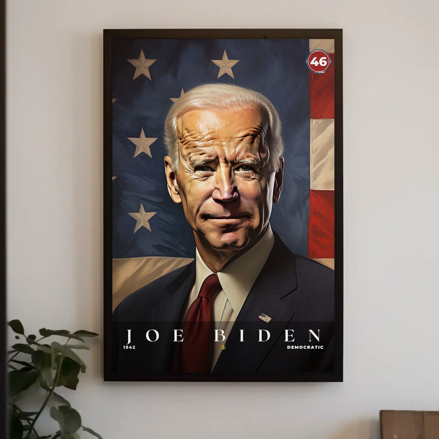 Joe Biden 46th President Of The United States Portrait