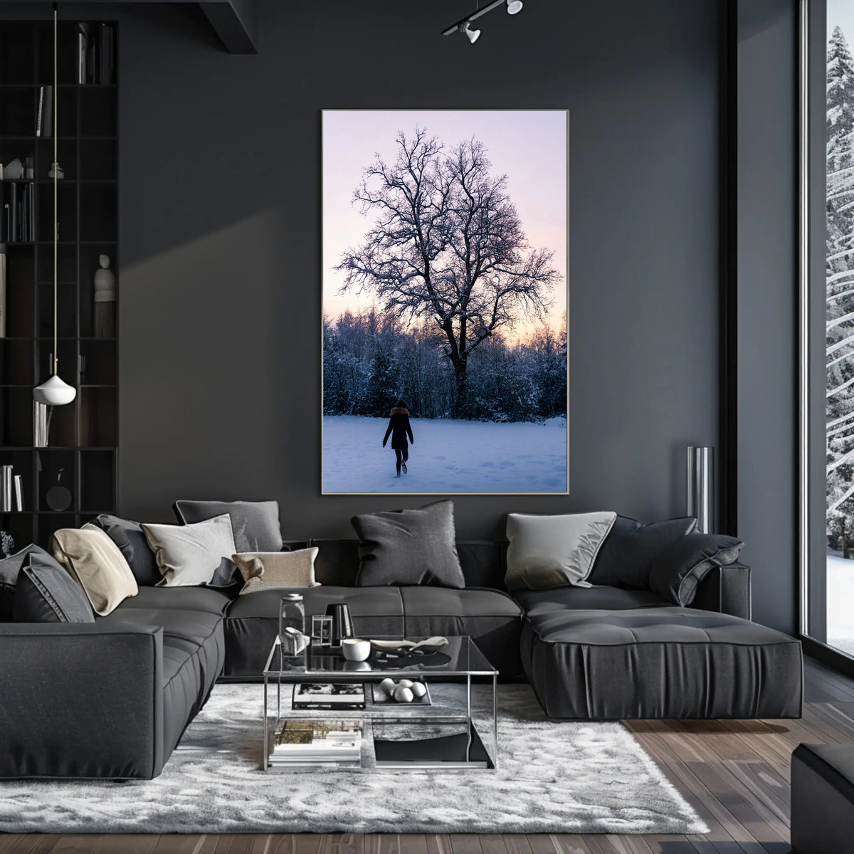 Winter Solitude Poster