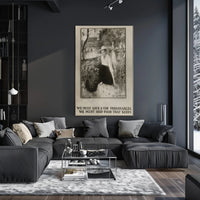 Vintage Wartime Propaganda Poster: Patriotic Resource Management Art PosterGoat