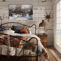 Winter Landscape Poster