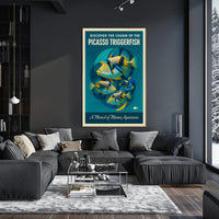 Discover the Charm of the Picasso Triggerfish Poster