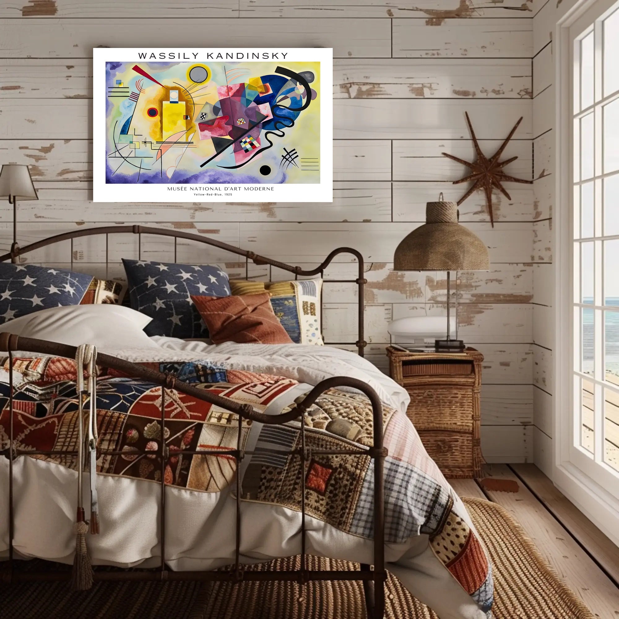 Wassily Kandinsky Yellow-Red-Blue Poster