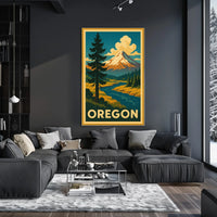 Oregon Scenic Poster