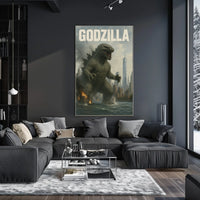 Godzilla Strikes the City Poster