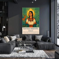 Saint Kateri Tekakwitha Poster PosterGoat