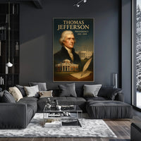 Thomas Jefferson Legacy Historical or Presidential Poster PosterGoat