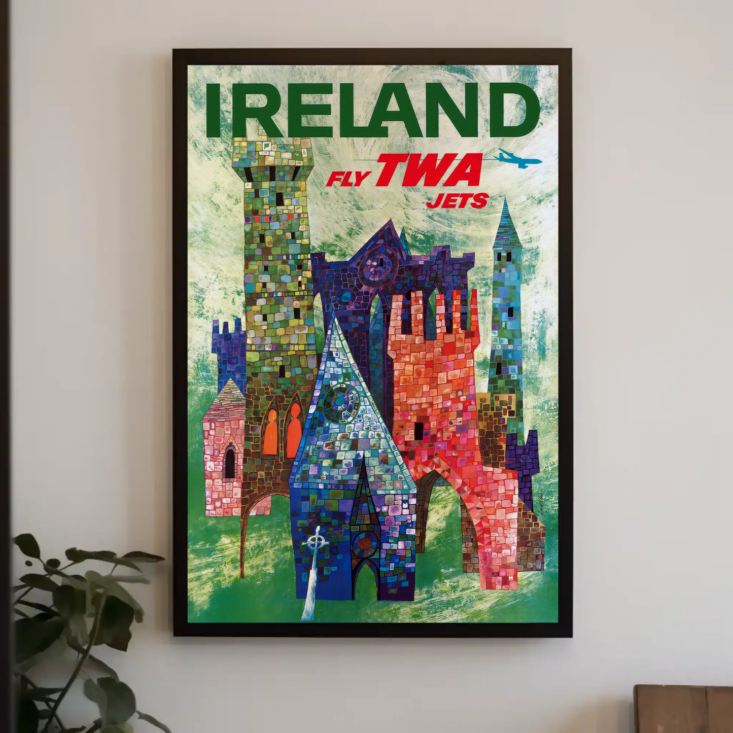 Ireland TWA Travel Poster