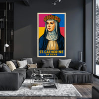 St. Catherine Of Siena Poster